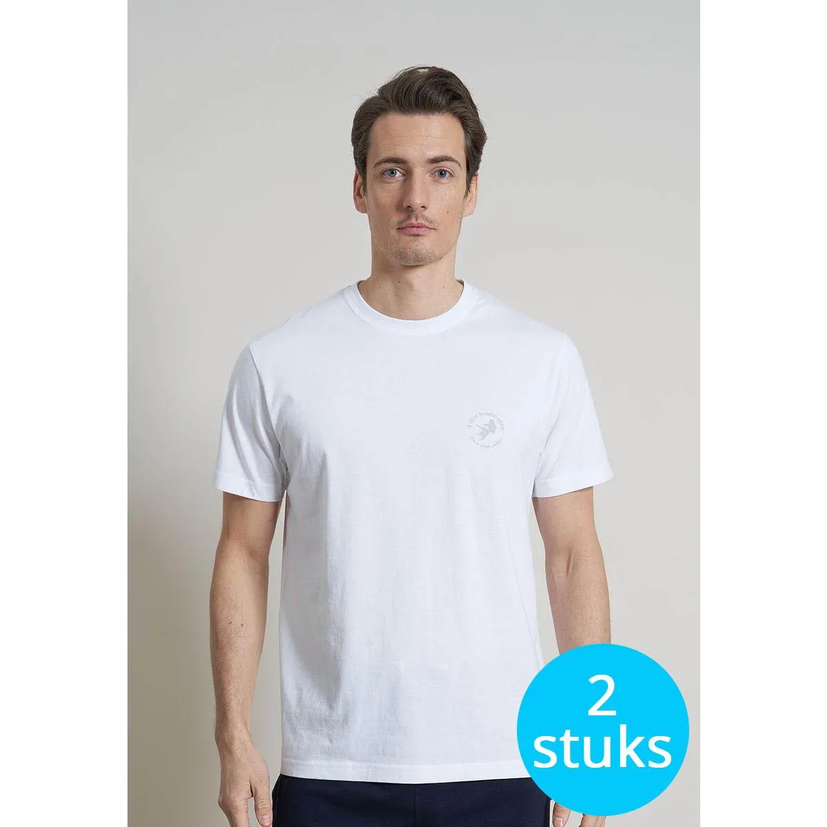 2 witte shirts A Fish named Fred
