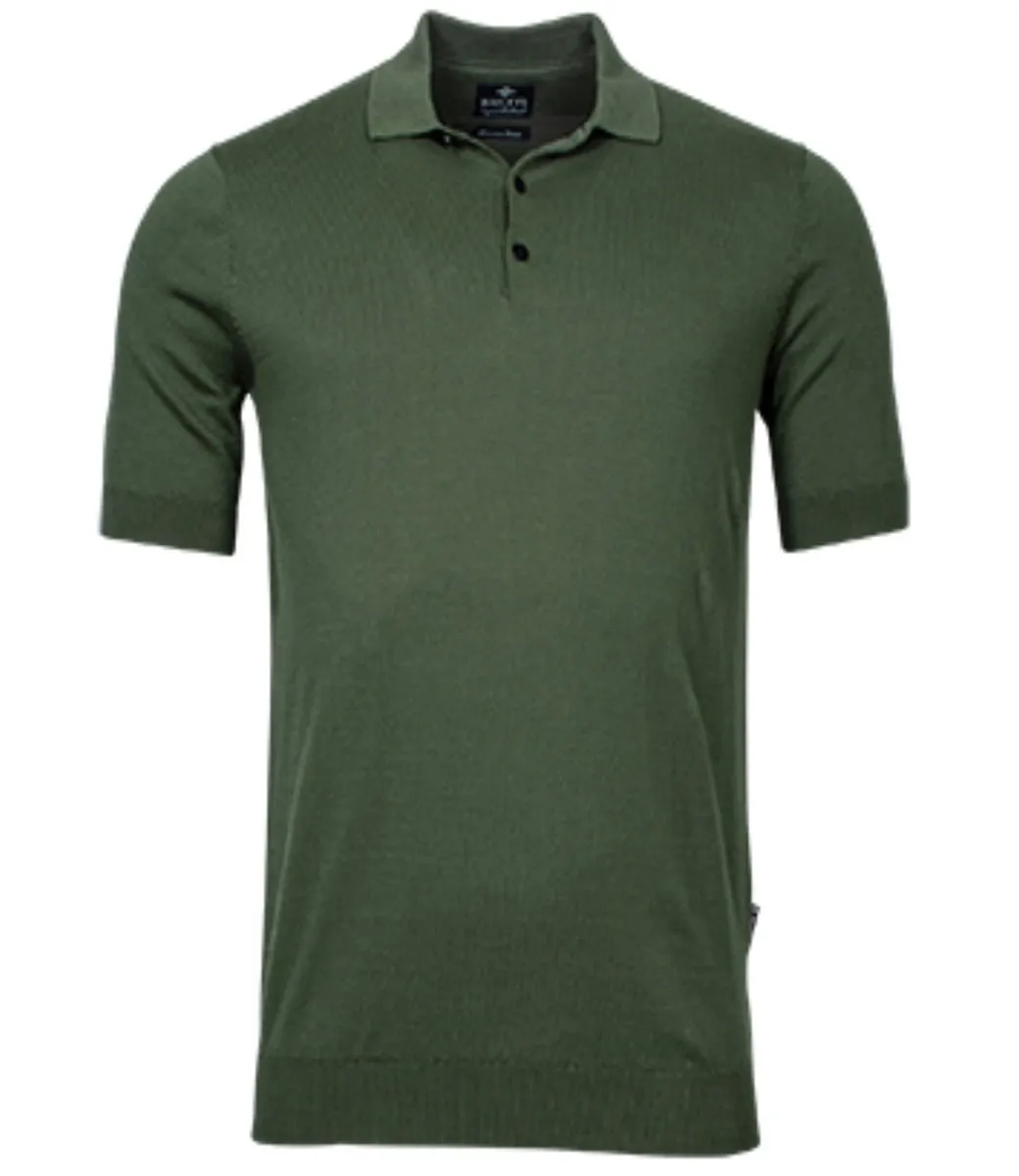 BAILEYS 11573877 BAILEYS HEREN ITALIAANSE TRUI POLO DONKERGROEN