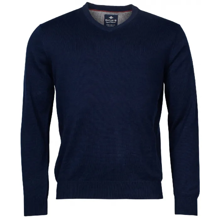 BAILEYS VHALS TRUI 100% KATOEN NAVY
