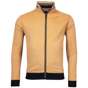 Baileys vest met rits pique Geel