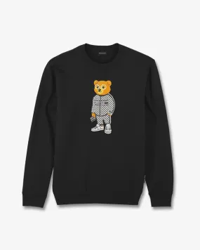 Baron Filou | Organic Embroidered Pullover Filou Black