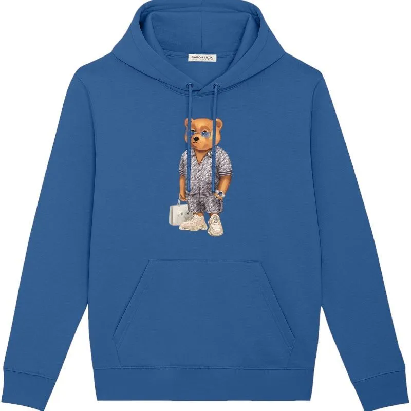 BARON FILOU  HOODIE FILOU  BLAUW