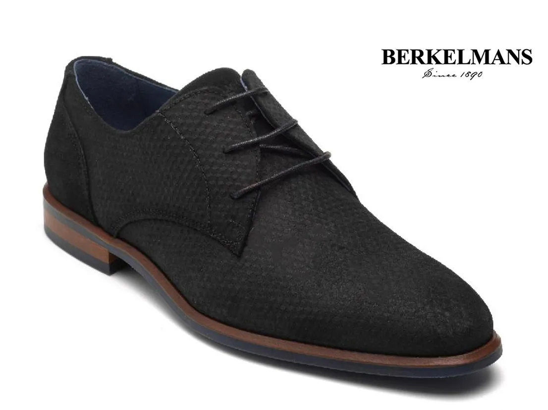 Berkelmans Arcos veterschoen zwart