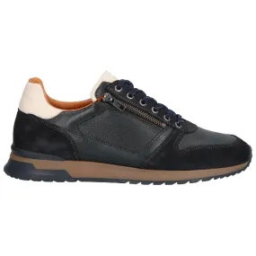 Berkelmans Trenton navy marino Sneakers / veterschoenen