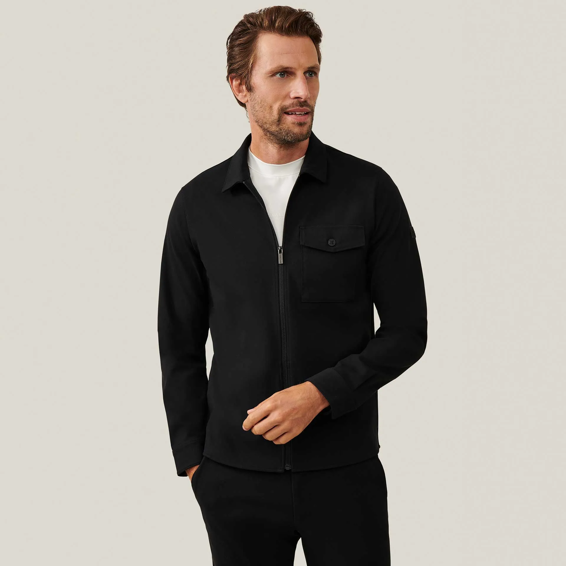 Cavallaro Napoli Overshirt Zwart            