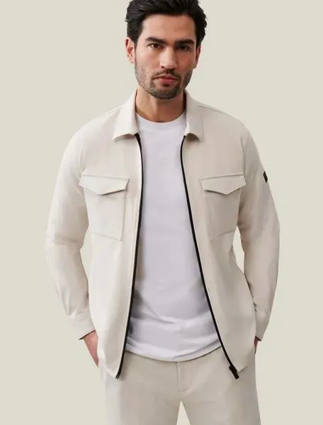 Cavallaro Napoli  Zerino Overshirt Ecru
