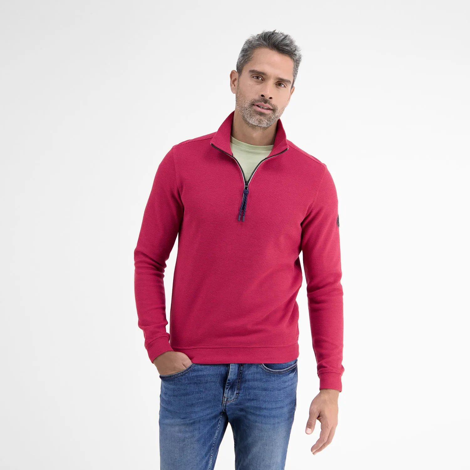 LERROS SWEAT TROYER  CRANBERRY
