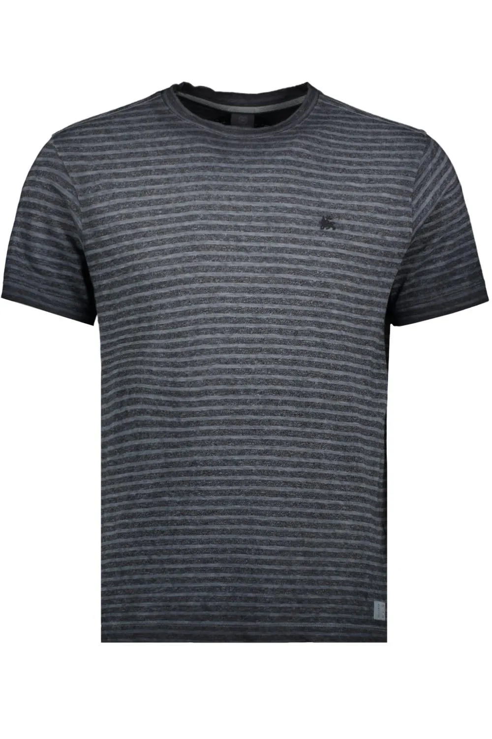 LERROS TSHIRT IN TON SUR TON STREEP PATROON