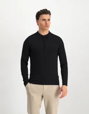 Long Sleeve Saint Steve 230518 - Deep Black 90001