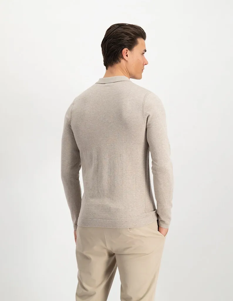 LONG SLEEVE SAINT STEVE 230518   SAND MEL 20006