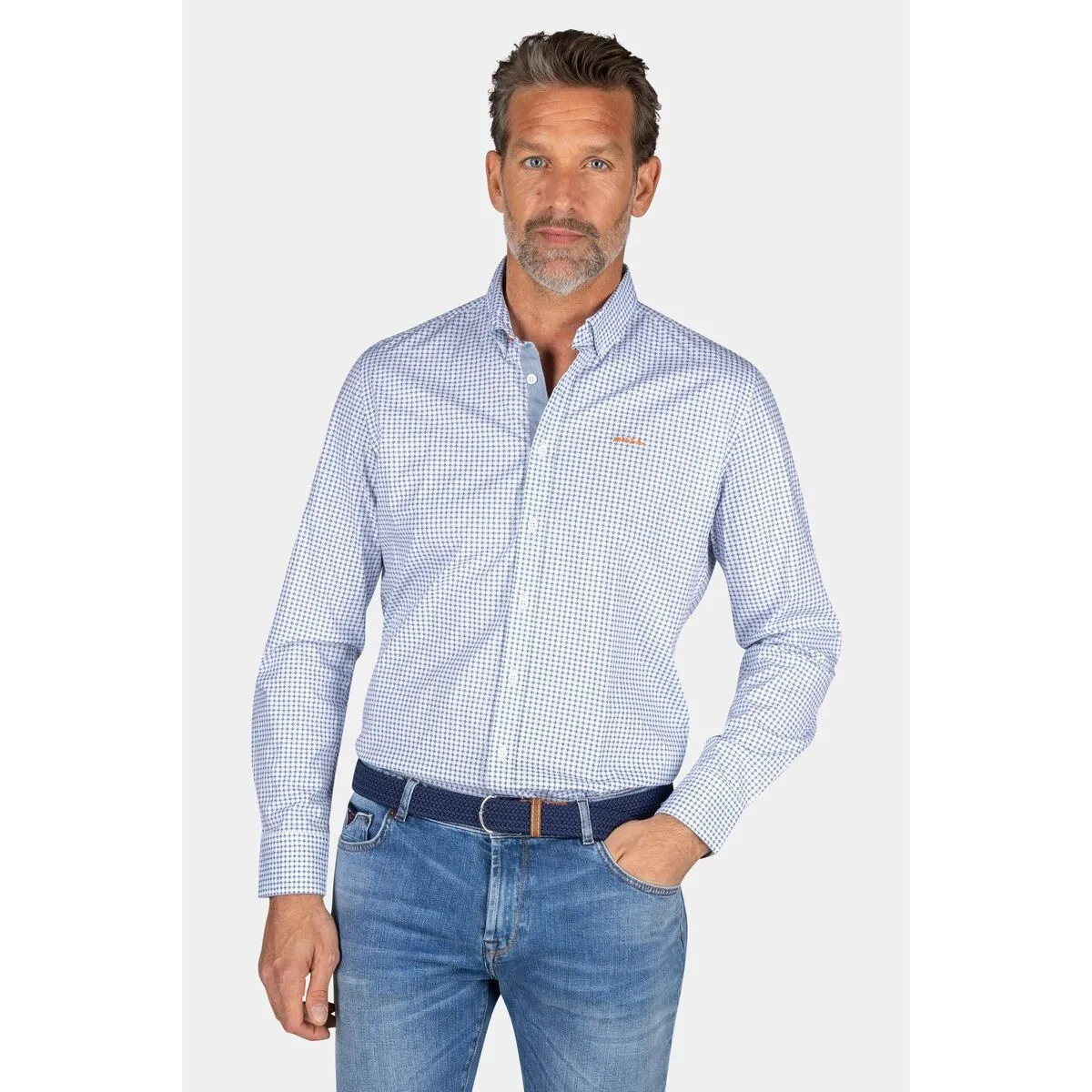 NZA Overhemd Ryker Blauw