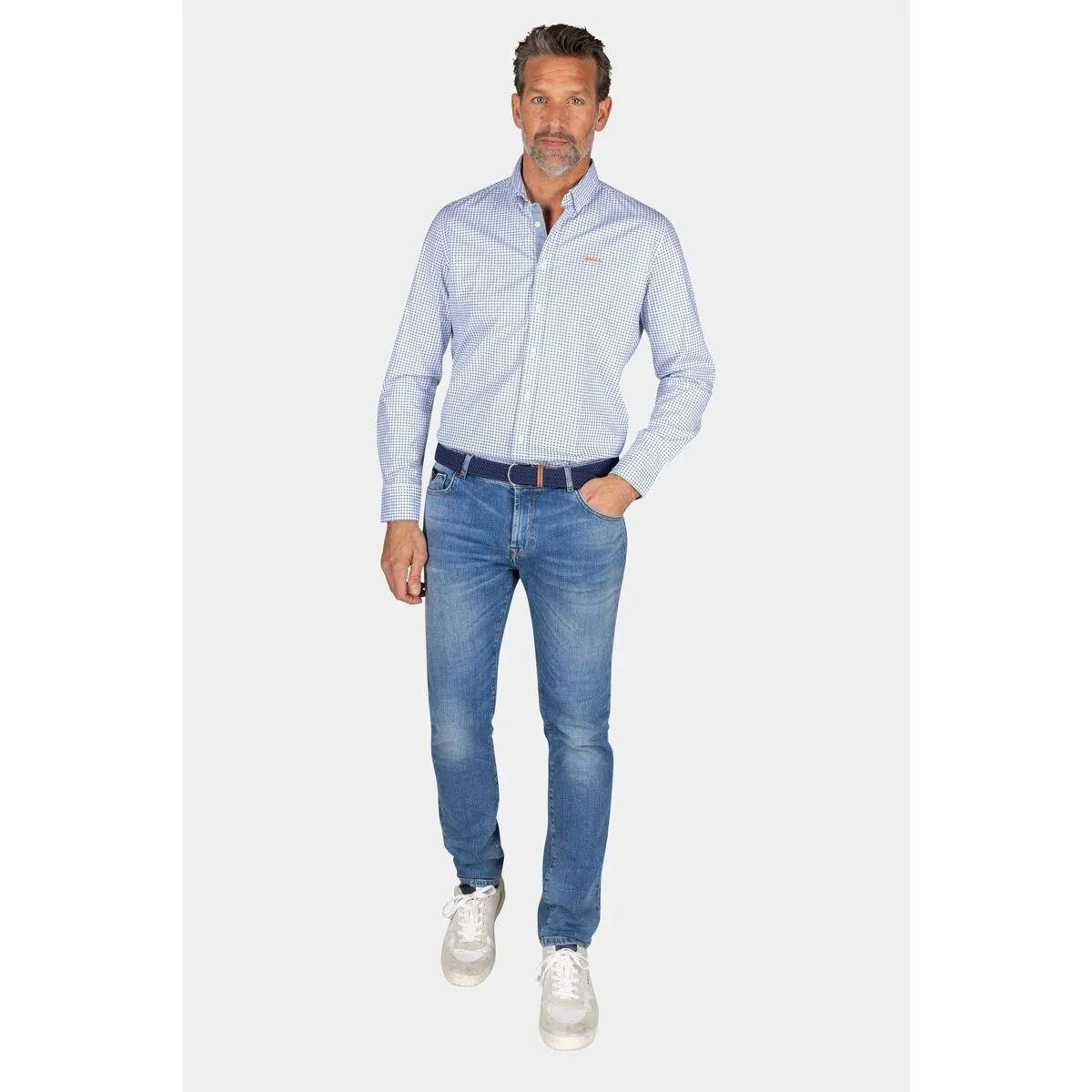 NZA Overhemd Ryker Blauw