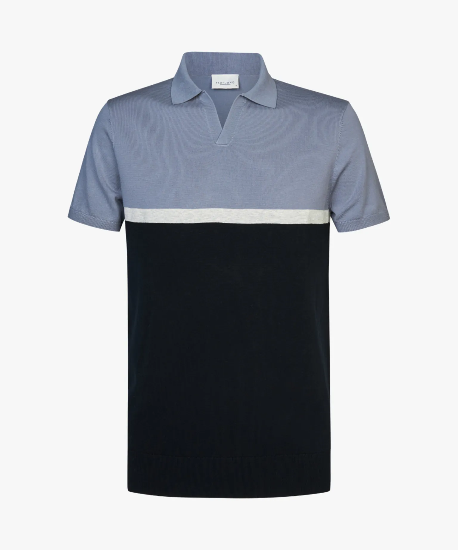 Profuomo Korte mouw polo NAVY (PPVJ10027A)