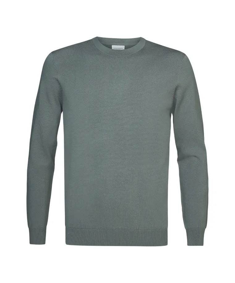 Profuomo Pullover crewneck MID GREEN (PPVJ10017C)